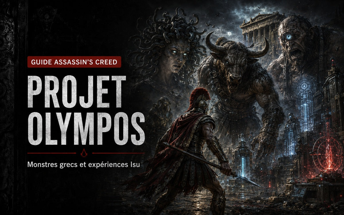 Projet Olympos : pourquoi les monstres grecs d’Odyssey sont liés aux Isu