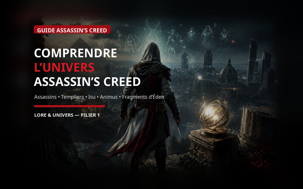 Lore Assassin’s Creed : comprendre l’univers, les Assassins, les Templiers et les Isu
