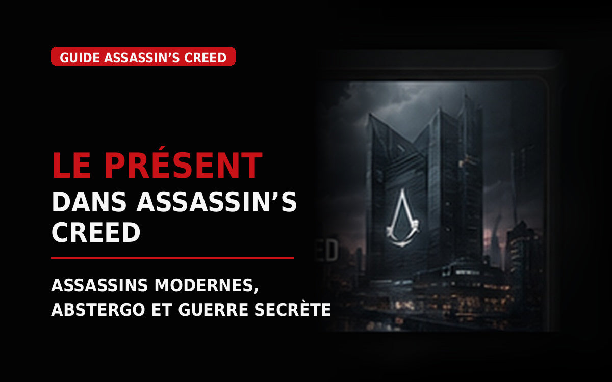 Le présent dans Assassin’s Creed : Assassins modernes, Abstergo et guerre secrète