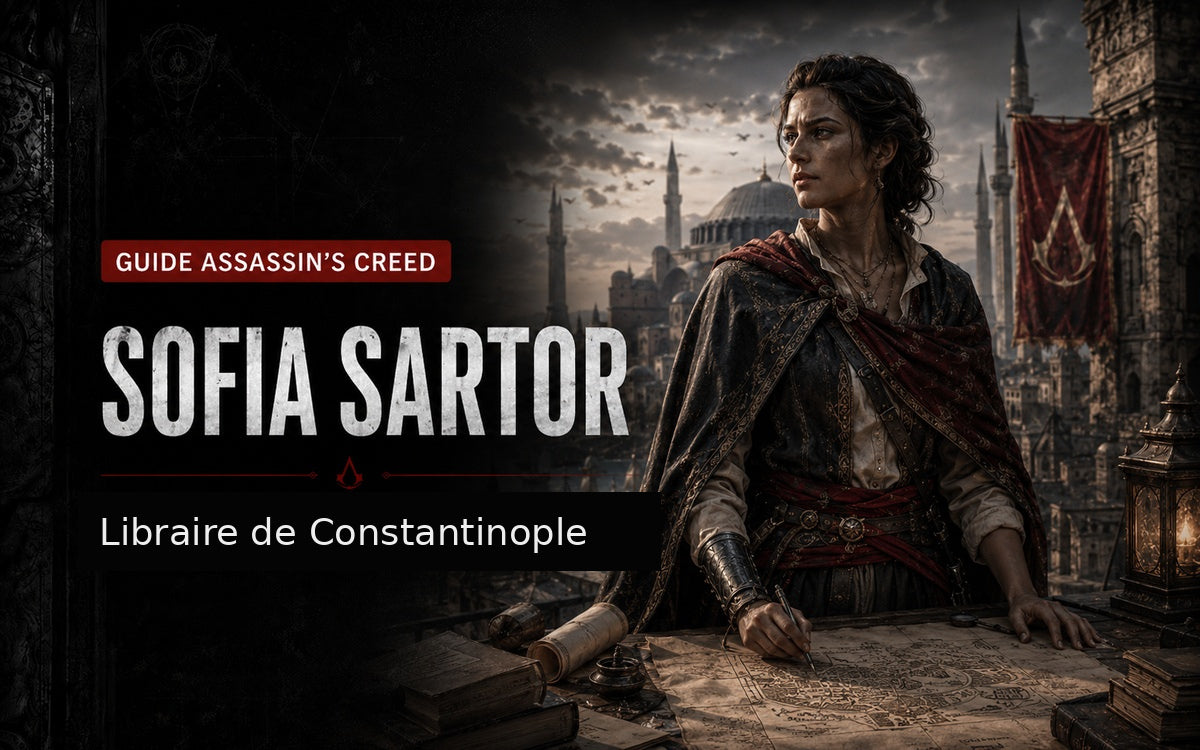 Sofia Sartor : libraire de Constantinople et alliée d’Ezio