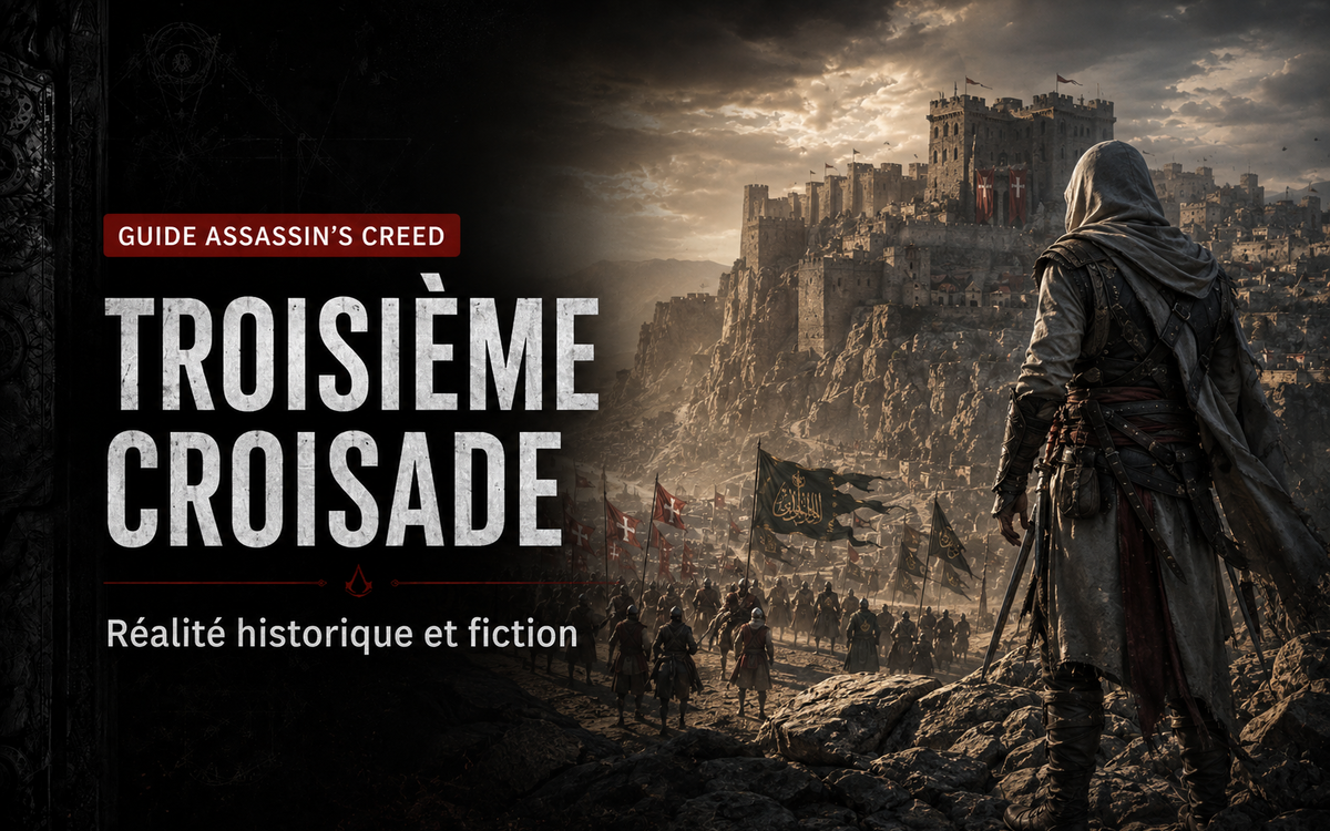Troisième Croisade dans Assassin’s Creed : réalité historique et fiction