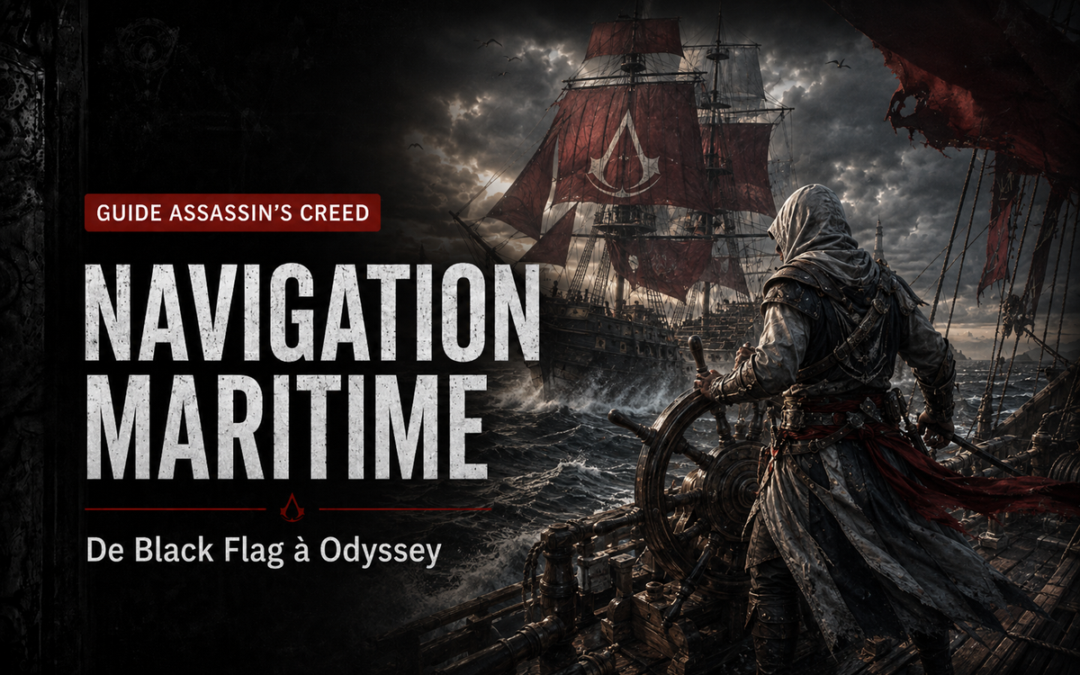 Navigation maritime dans Assassin’s Creed : de Black Flag à Odyssey