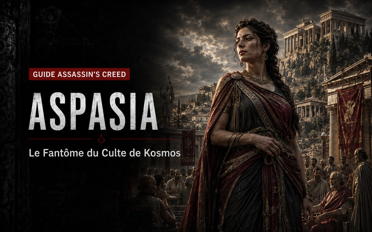 Aspasia : le Fantôme du Culte de Kosmos dans Assassin’s Creed Odyssey