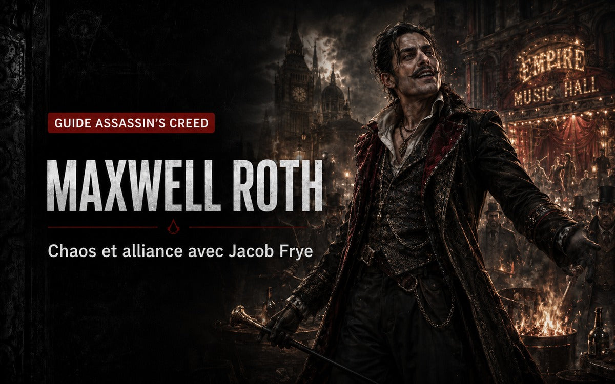 Maxwell Roth : criminel, allié de Jacob Frye et chaos dans Syndicate
