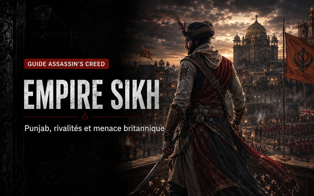Empire sikh dans Assassin’s Creed Chronicles India : histoire réelle et fiction