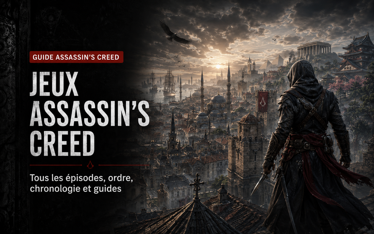 Jeux Assassin’s Creed : tous les épisodes, ordre, chronologie et guides