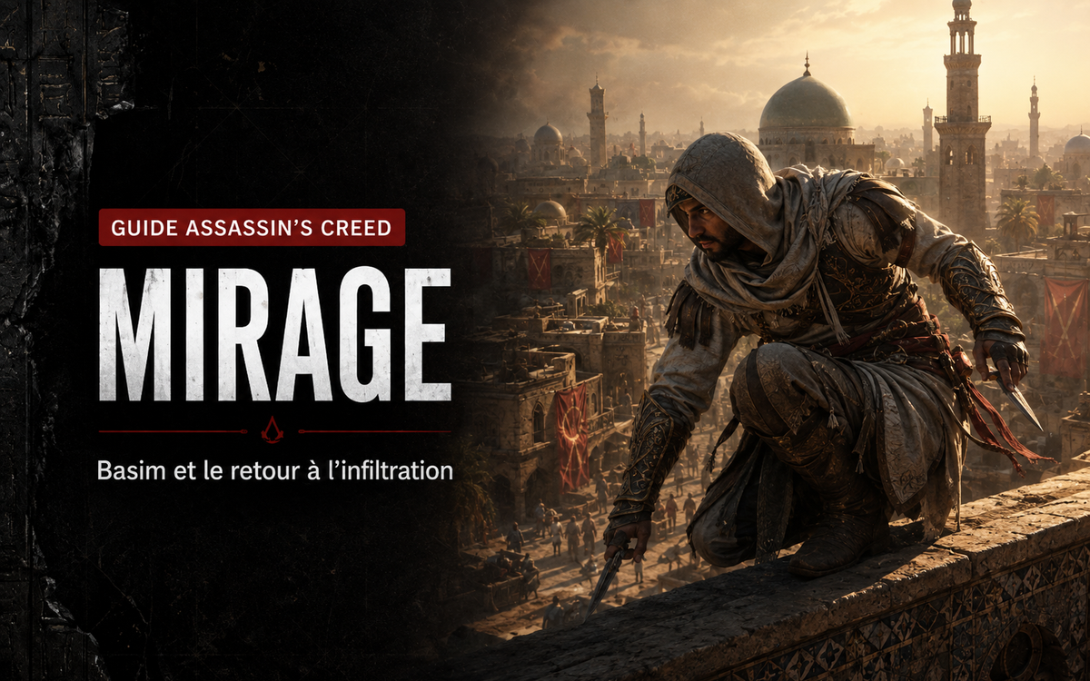Assassin’s Creed Mirage : Basim, Bagdad, infiltration, parkour et retour aux sources