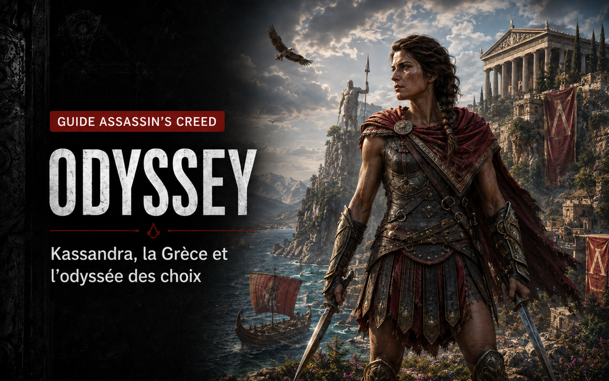 Assassin’s Creed Odyssey : Kassandra, Grèce, RPG, choix et monde ouvert