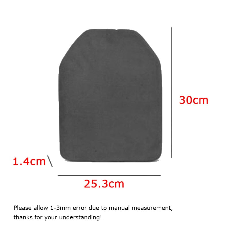 Plaque de choc, gilets Airsoft, 2 pièces