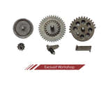 Kit Engrenages AEG 13:1 Pour M4/AK/MP5/G36/P90 - Upgrade V2 V3 Gearbox, Fraisé CNC, Silencieux, Durable - T238 Basic Edition - 3
