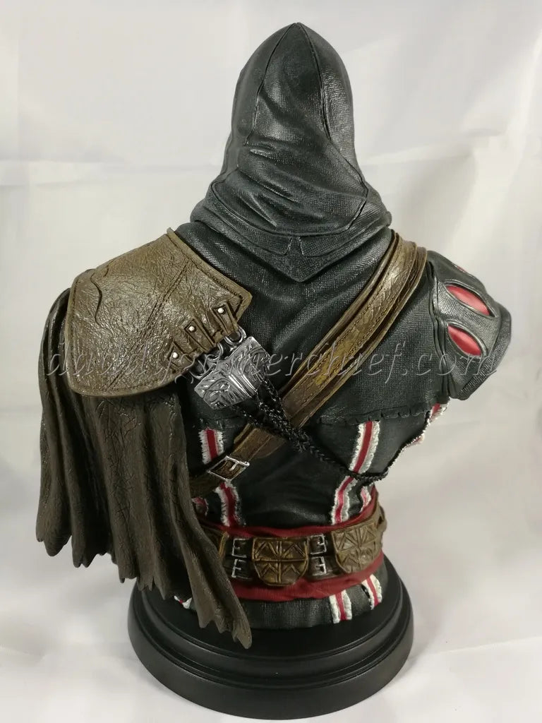 Figurine / Buste Ezio Auditore Noir, Figurine collector "The Ezio Collection", Assassin's Creed 2