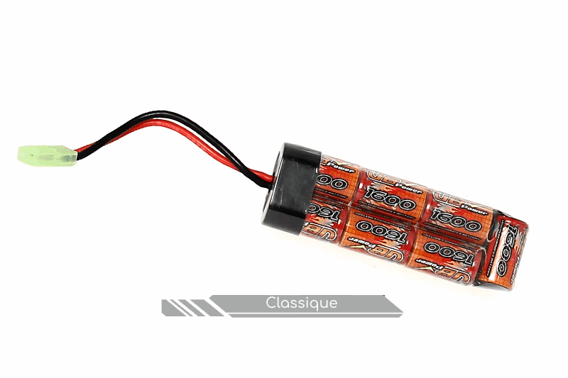 Batterie NiMh 8.4v 1600mAh type Mini VB – Assassin workshop
