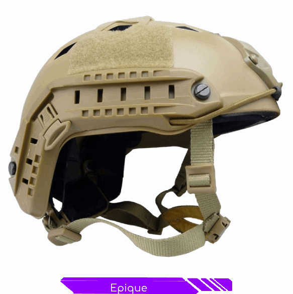 Housse de casque tactique pour casque AF, avec sangles élastiques fixes,  matériau imperméable en nylon 1000D, pour casques Airframe Airsoft  uniquement. (BCP) : : Sports et Loisirs