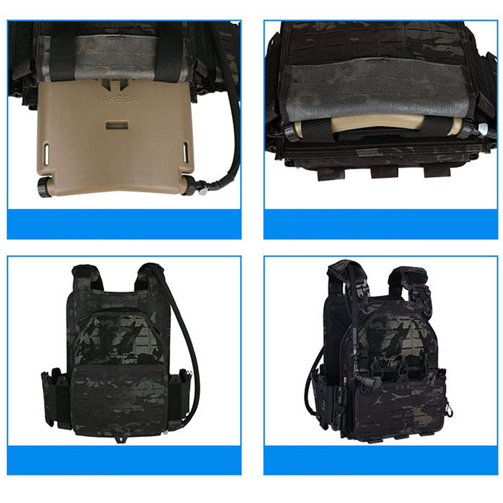 Plaque de stockage D'eau 1.75L pour gilet tactique / Orange ou Tan selon dispo