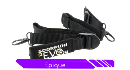 Sangle Mission CZ 2 points / Scorpion EVO 3 - A1 / ASG