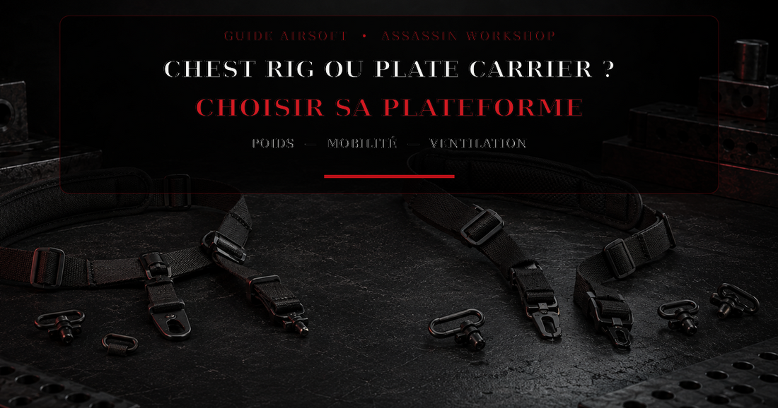 Chest rig ou plate carrier pour l’Airsoft — Assassin Workshop