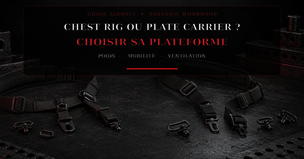 Chest rig ou plate carrier pour l’Airsoft — Assassin Workshop