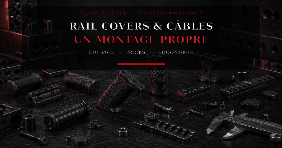 Rail covers et gestion des câbles Airsoft — Assassin Workshop