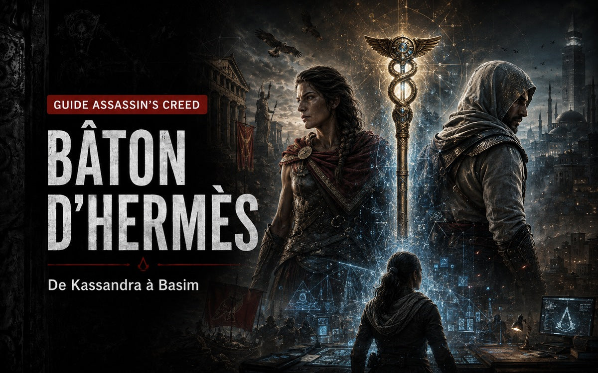 Bâton d’Hermès Trismégiste : l’artefact Isu de Kassandra à Basim