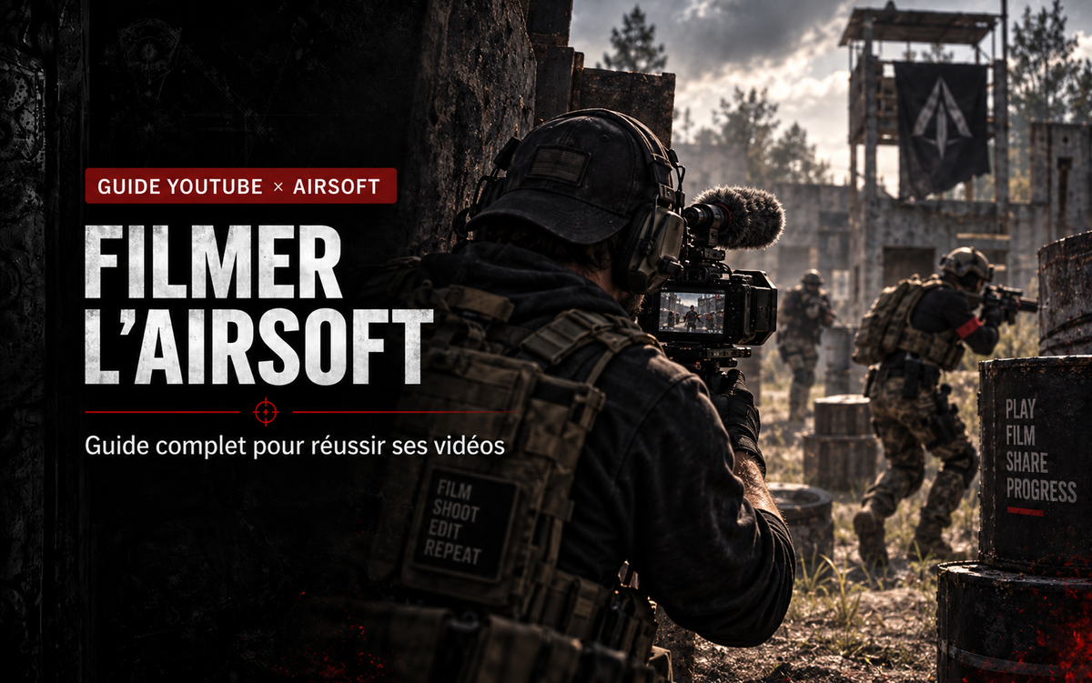 Filmer l’Airsoft : guide complet pour réussir ses vidéos de partie