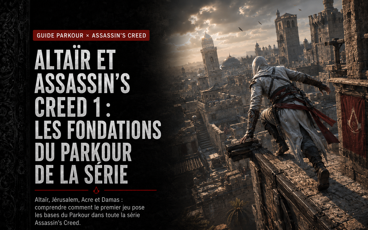 Altaïr et Assassin’s Creed 1 : les fondations du Parkour de la série