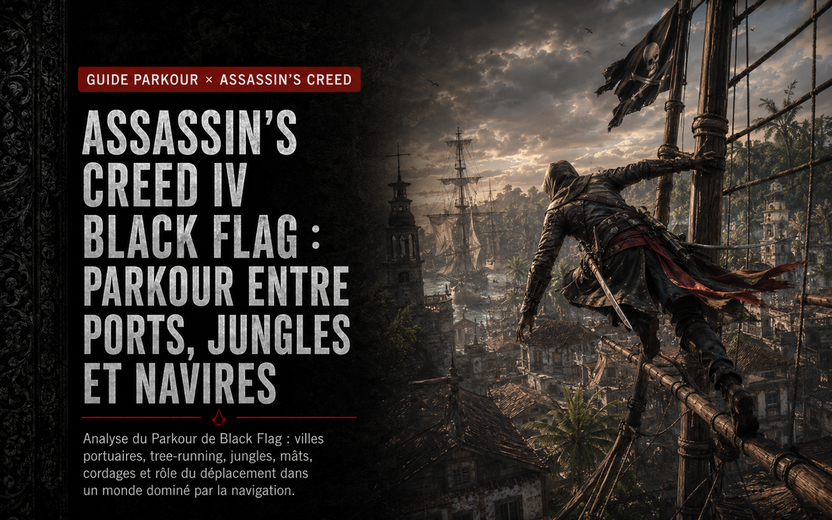 Assassin’s Creed IV Black Flag : Parkour entre ports, jungles et navires