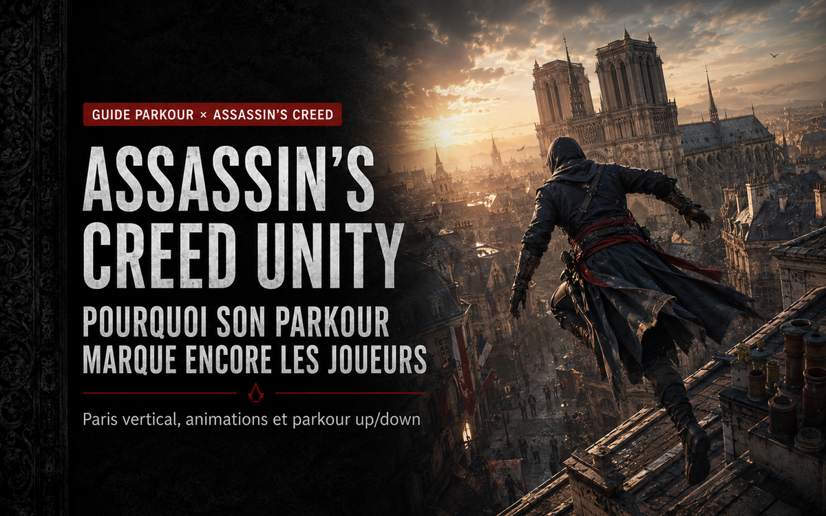 Assassin’s Creed Unity : pourquoi son Parkour marque encore les joueurs
