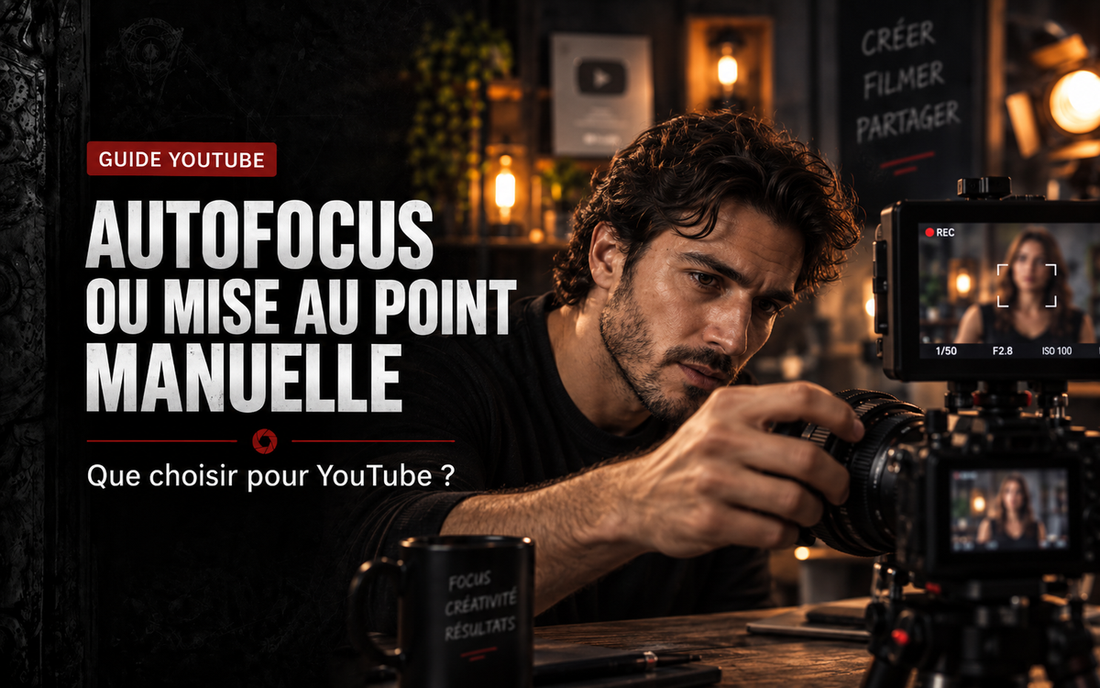 Autofocus ou mise au point manuelle pour YouTube : que choisir ?