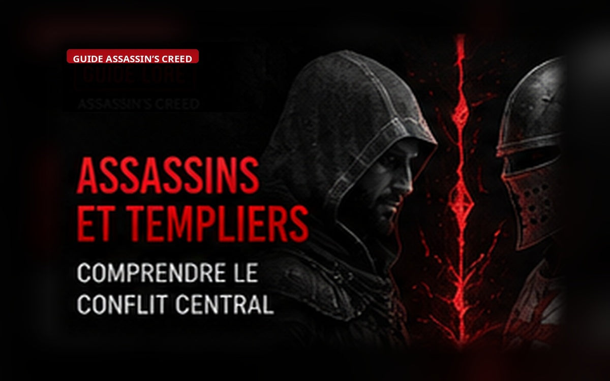 Assassins et Templiers : comprendre le conflit central d’Assassin’s Creed