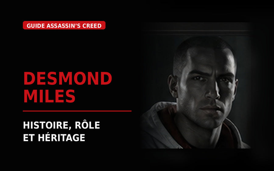 Desmond Miles : histoire, rôle et héritage dans Assassin’s Creed