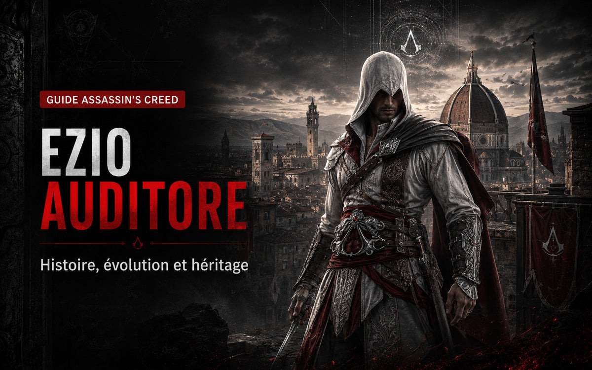 Ezio Auditore : histoire, évolution et héritage dans Assassin’s Creed
