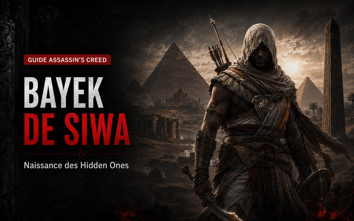 Bayek de Siwa : histoire, rôle et naissance des Hidden Ones