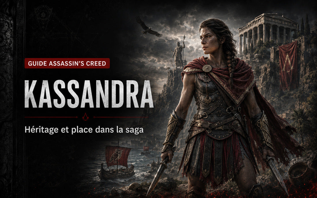 Kassandra : histoire, héritage et place dans Assassin’s Creed