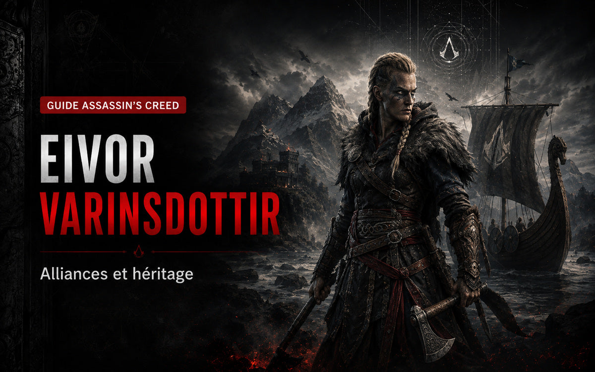 Eivor Varinsdottir : histoire, alliances et héritage dans Assassin’s Creed