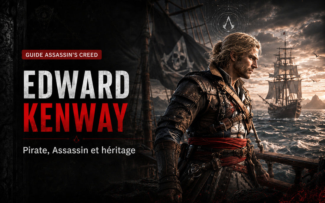 Edward Kenway : pirate, Assassin et héritage dans Assassin’s Creed