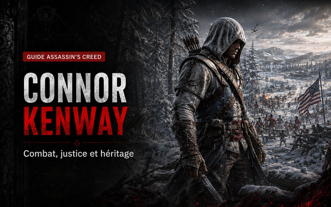 Connor Kenway (Ratonhnhaké:ton) : histoire, combat et héritage dans Assassin’s Creed