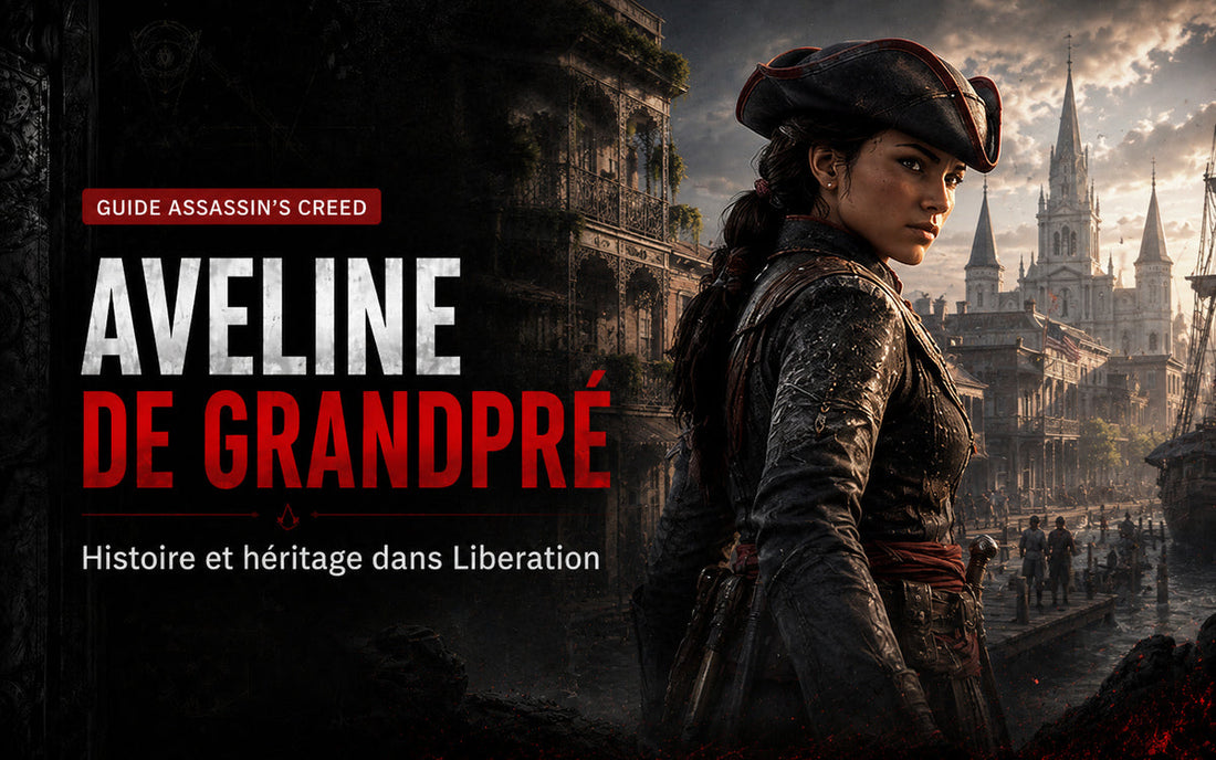 Aveline de Grandpré : histoire et héritage dans Assassin’s Creed Liberation