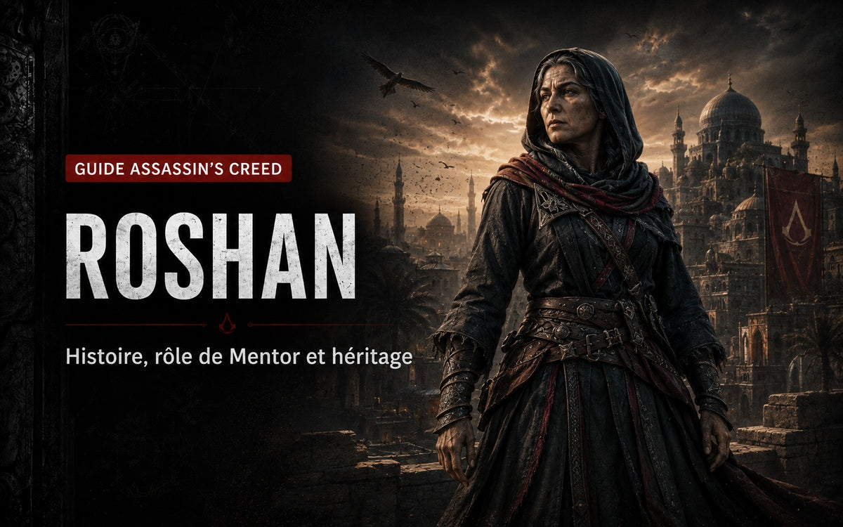 Roshan : histoire, rôle de Mentor et héritage dans Assassin’s Creed Mirage