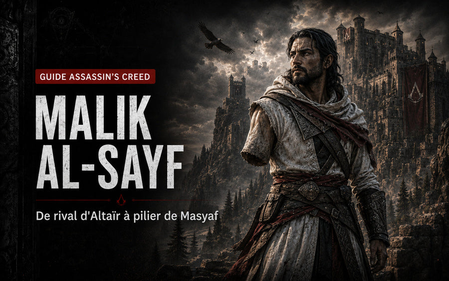 Malik Al-Sayf : de rival d’Altaïr à pilier des Assassins de Masyaf