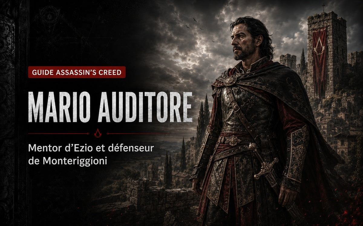 Mario Auditore : Mentor d’Ezio et défenseur de Monteriggioni