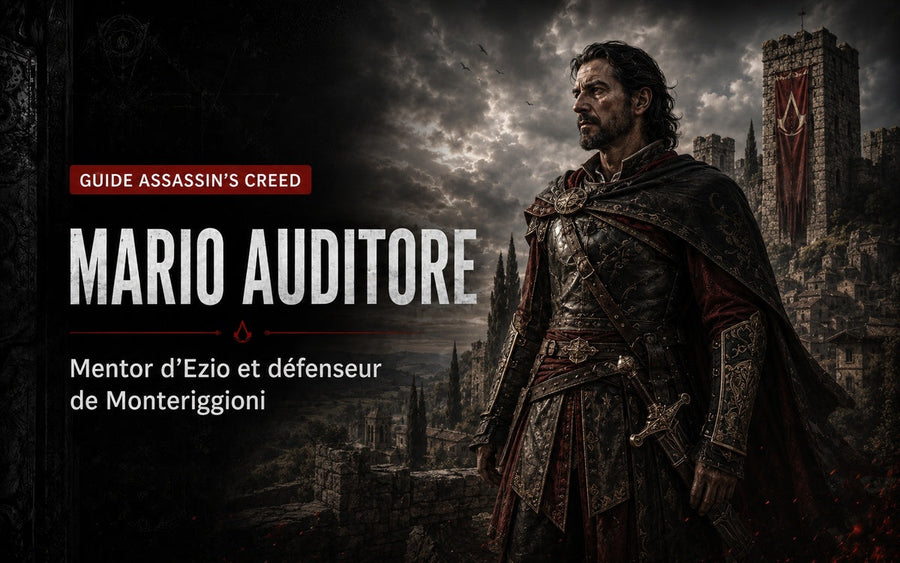 Mario Auditore : Mentor d’Ezio et défenseur de Monteriggioni