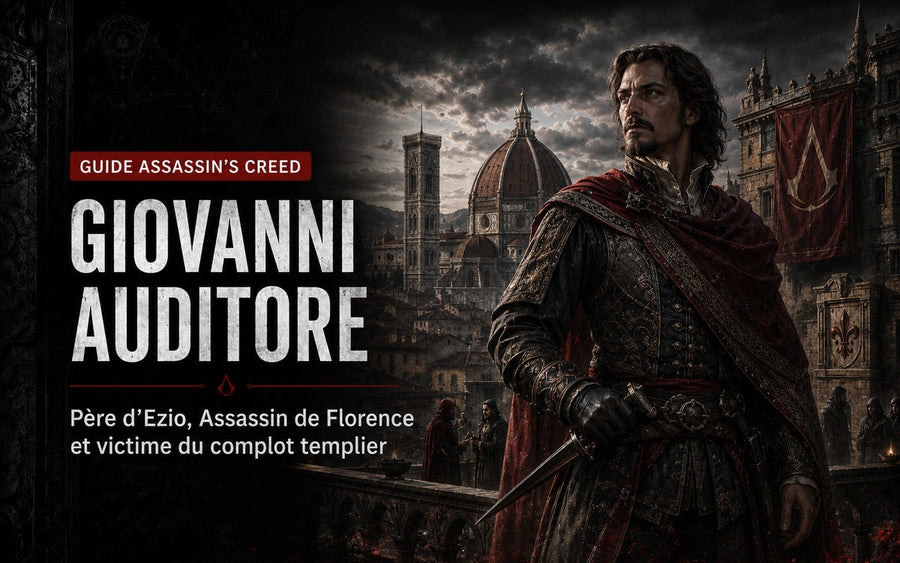 Giovanni Auditore : père d’Ezio, Assassin de Florence et victime du complot templier