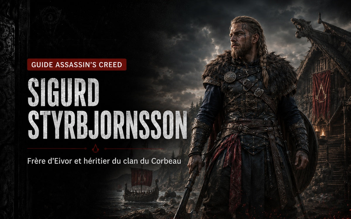 Sigurd Styrbjornsson : frère d’Eivor, héritier et destin dans Assassin’s Creed Valhalla