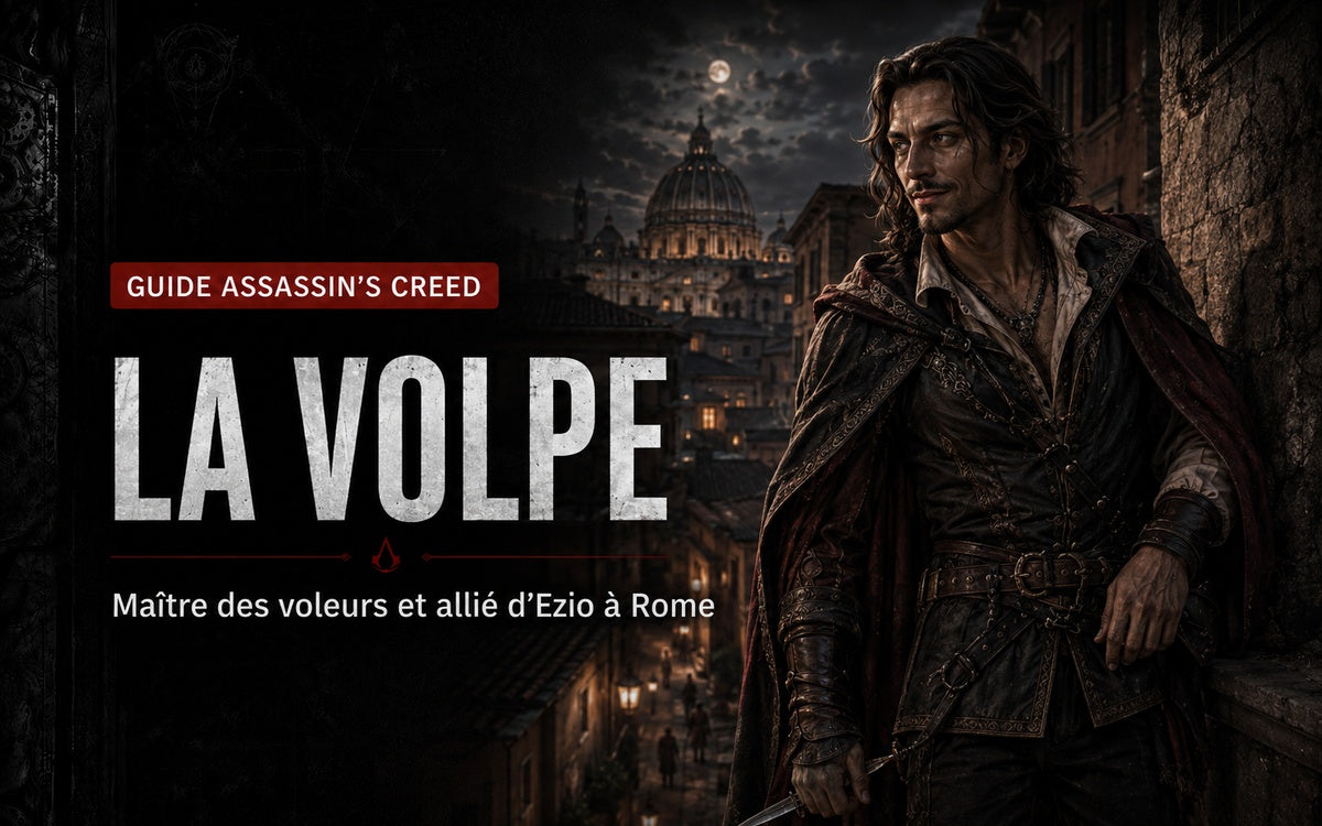 La Volpe : maître des voleurs et allié d’Ezio à Florence et Rome