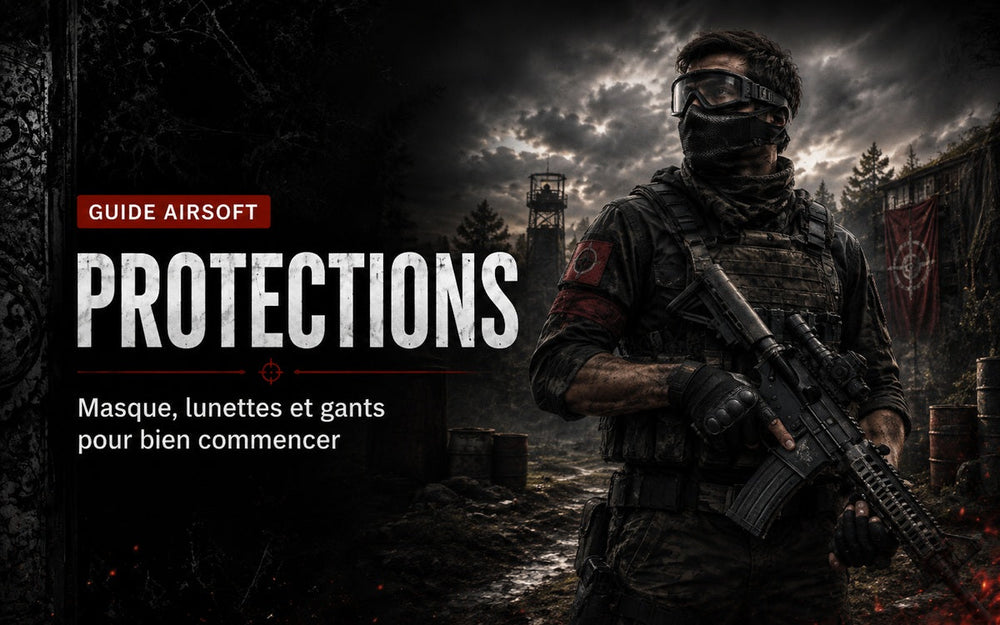 Airsoft : équipement & protection — loadout, confort et sécurité