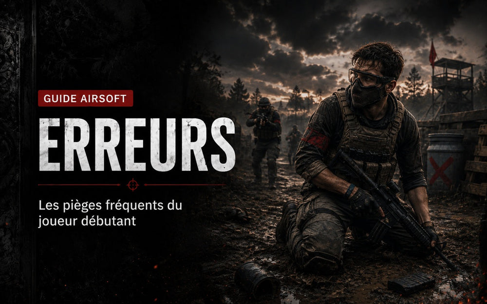 12 erreurs fréquentes quand on débute en Airsoft