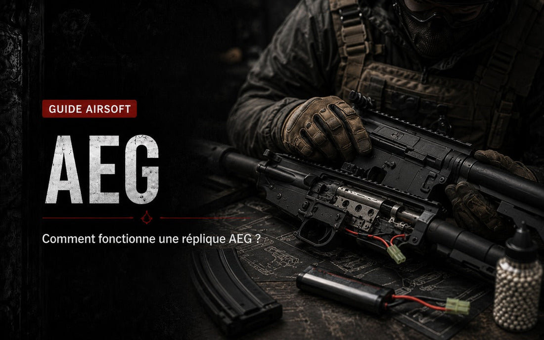 Comment fonctionne une réplique AEG ? Explication simple pour débuter