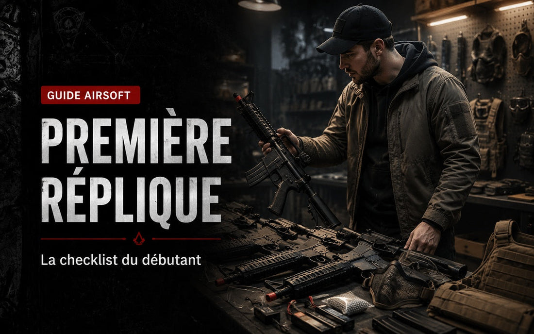 Comment choisir sa première réplique Airsoft ? La checklist du débutant