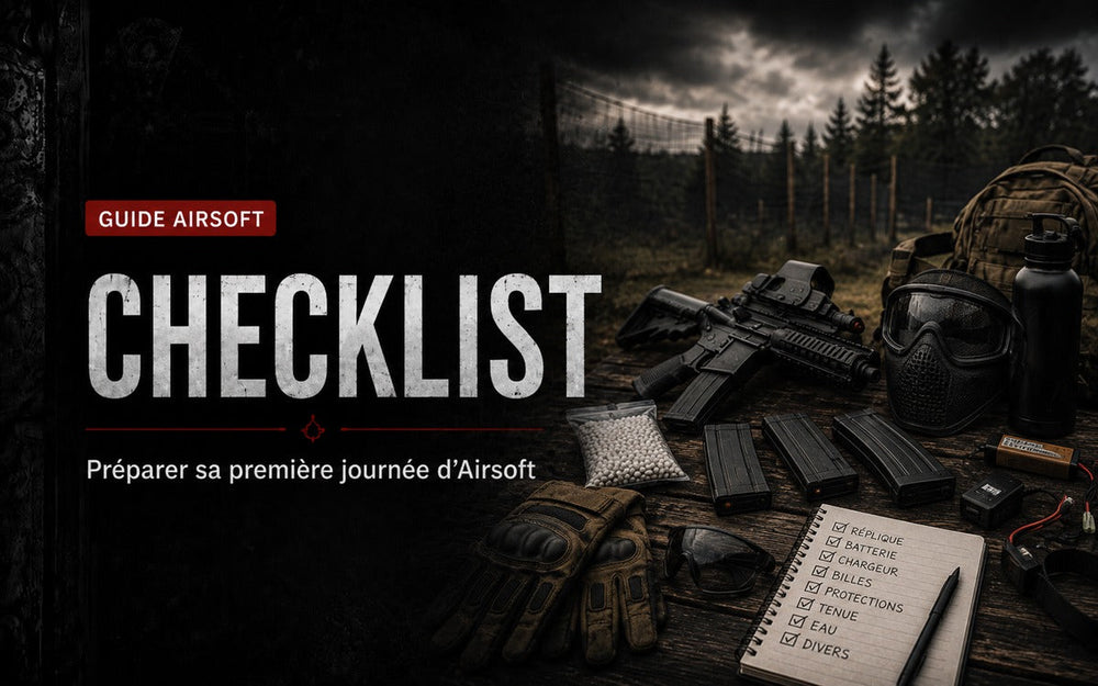 Préparer sa première journée d’Airsoft : checklist du débutant