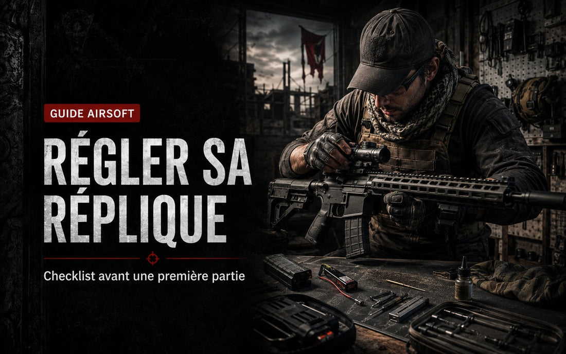 Régler sa réplique avant une première partie : checklist simple